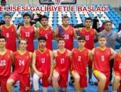 EDİRNE LİSESİ GALİBİYETLE BAŞLADI