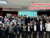 YARIŞMAYA SON BAŞVURU 15 ARALIK