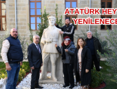 ATATÜRK HEYKELİ YENİLENECEK