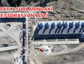 SURLARDAKİ RESTORASYON BİTTİ