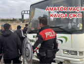 AMATÖR MAÇTA KAVGA ÇIKTI