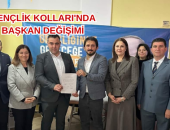 GENÇLİK KOLLARI’NDA BAŞKAN DEĞİŞİMİ