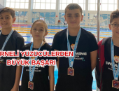 EDİRNELİ YÜZÜCÜLERDEN BÜYÜK BAŞARI