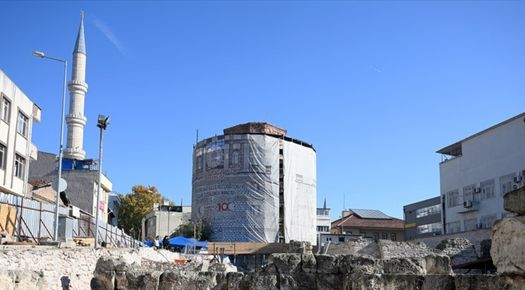 EDİRNE’DE RESTORASYONU SÜREN MAKEDON KULESİ’NDEKİ ÇALIŞMALARDA ŞAPELİN DE OLDUĞU KANITLAR BULUNDU